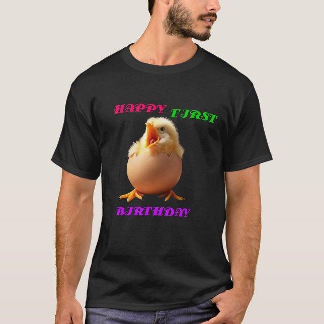 T-shirt anniversaire (Devant)