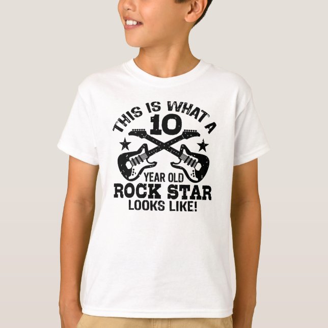 T-shirt Anniversaire 10 ans (Devant)