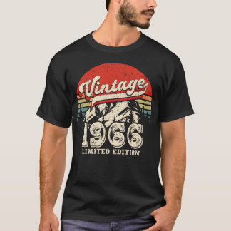 T-shirt Anniversaire 1966 Anniversaire Rétro Plein Air 60e