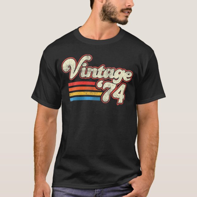 T-shirt Anniversaire 1974 (Devant)
