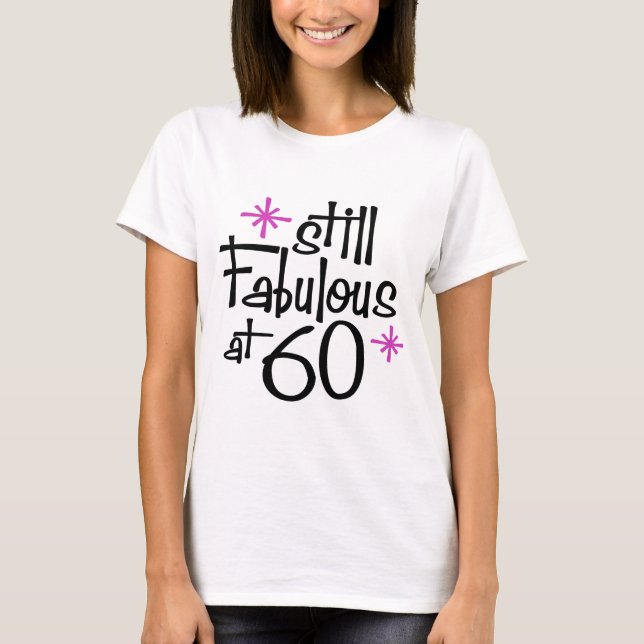 T-shirt Anniversaire 60 ans (Devant)
