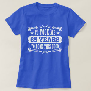 T-shirt Anniversaire 65 ans