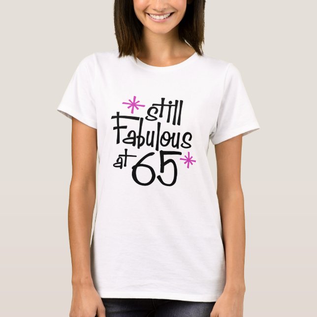 T-shirt Anniversaire 65 ans (Devant)