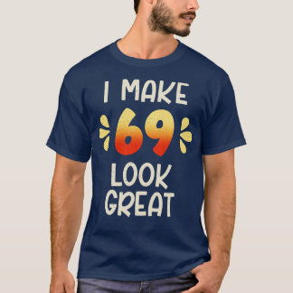 T-shirt Anniversaire 69 ans