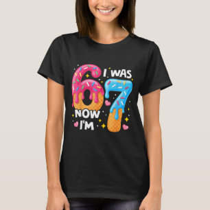 T-shirt Anniversaire 7 Ans J'avais 6 Ans Maintenant J'ai 7