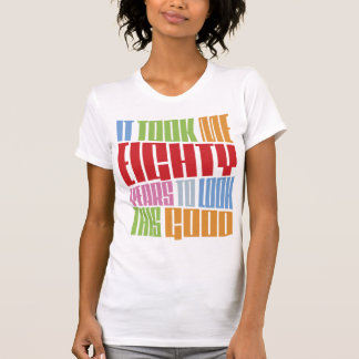 T-shirt Anniversaire 80