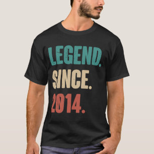T-shirt Anniversaire 9e Décoration 9 Ans Vintage 20