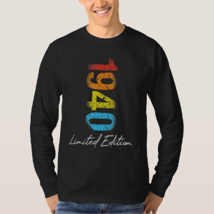 T-shirt Anniversaire Année 1940 Vintage Grunge usagé
