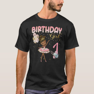 T-shirt Anniversaire Ballerina Ballet Dancer Party Corresp