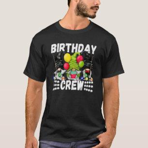 T-shirt Anniversaire Crew Billiard Grand-pa Gnome Annivers