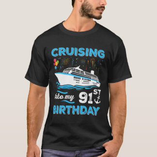 T-shirt Anniversaire Croisiere Squad Drôle Croisière Dans