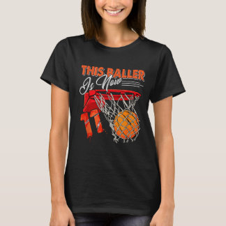 T-shirt Anniversaire de 11 ans de baseball