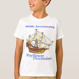 T-shirt Anniversaire de bateau de navigation de descendant