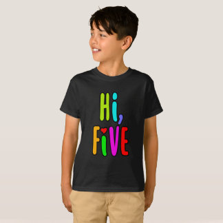 T-shirt Anniversaire de cinq ans Enfant de 5 ans - 5e anni