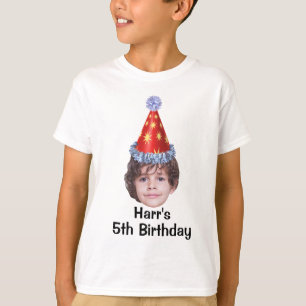 T-shirt anniversaire de enfant personnalisé, tee-s