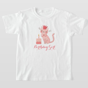 T-shirt Anniversaire de Jolie Kitty