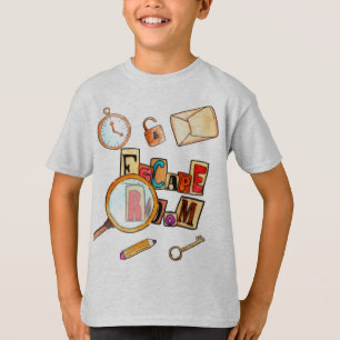 T-shirt Anniversaire de la chambre d'évasion
