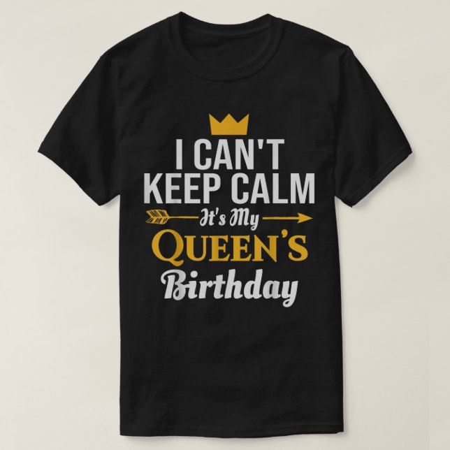 T-shirt anniversaire de la femme du mari - C'est l'anniver (Design devant)