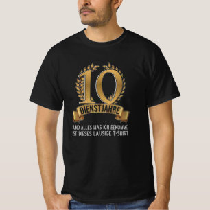 T-shirt Anniversaire De L'Entreprise 25 Ans D'Employés So