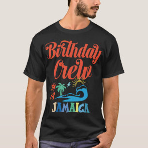 T-shirt Anniversaire de l'équipage Jamaïque 2023 Jamaïque 