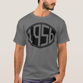 T-shirt Anniversaire de l'Hipster rétro 1956