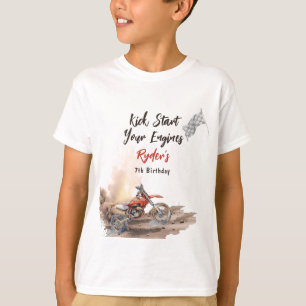 T-shirt Anniversaire de moto tout âge