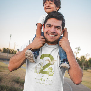T-shirt Anniversaire de papa dinosaure
