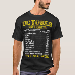 T-shirt Anniversaire de Scorpion de Balance de faits de