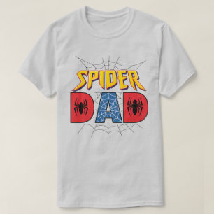 T-shirt Anniversaire de Spider Dad Superhero   Cadeau de F