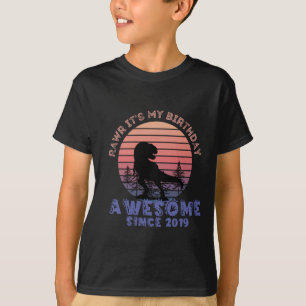 T-shirt anniversaire de trois ans lire c'est mon anniversa