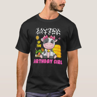 T-shirt Anniversaire de vache Famille Vache Épouse Sœur de