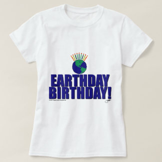 T-shirt Anniversaire d'Earthday