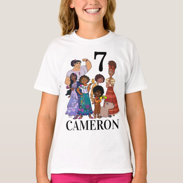T-shirt Anniversaire d'Encanto (Devant)
