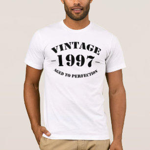 T-shirt Anniversaire du cru 1997 âgé à la perfection