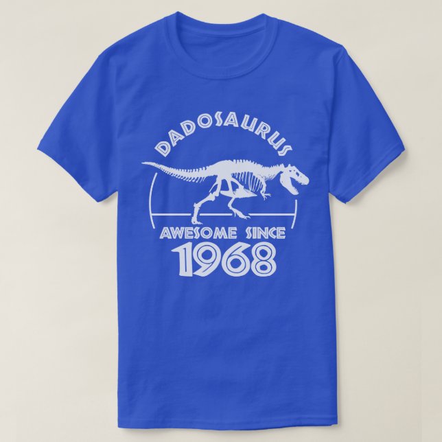 T-shirt anniversaire du père 1968 (Design devant)
