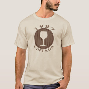 T-shirt Anniversaire du vin 1997 Vintage
