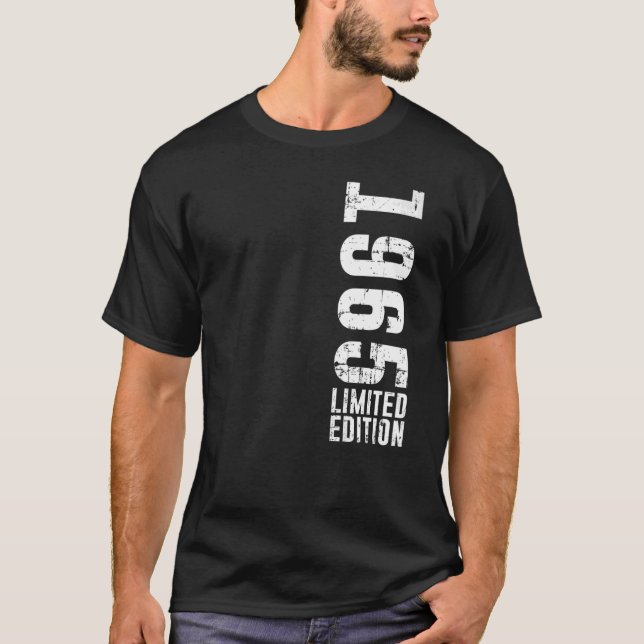 T-shirt Anniversaire et vintage 1965 (Devant)