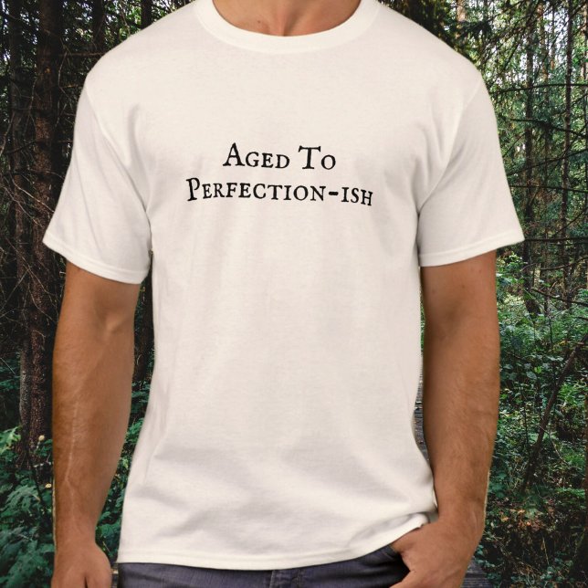 T-shirt Anniversaire Fantaisie D'Âge À Perfection- (Créateur téléchargé)