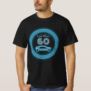 T-shirt Anniversaire Garçon Hommes Voiture Rapide & Jalon