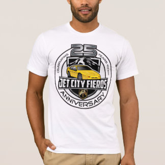 T-shirt Anniversaire GT jaune de JCF 25ème
