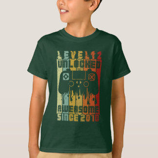  T-shirt anniversaire niveau 12 2010 