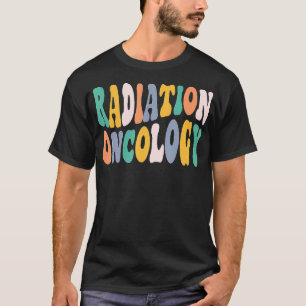 T-shirt Anniversaire Noir Histoire Mois Radiation Oncologi