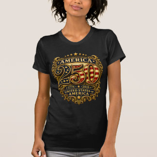 T-shirt Anniversaire patriotique des 250 ans de l'Amérique