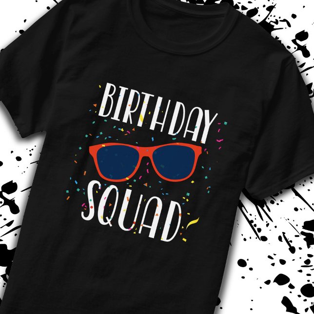 T-shirt Anniversaire Squad Cool Fun Jote Correspondance Pa (Créateur téléchargé)
