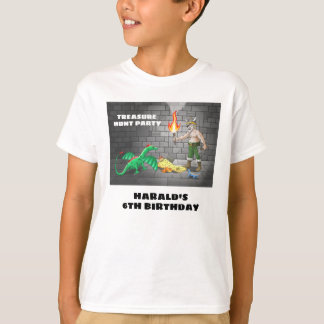 T-shirt Anniversaire Thème Chasse au Trésor Viking