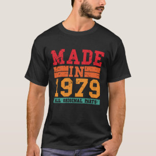 T-shirt Anniversaire Vintage de 1979