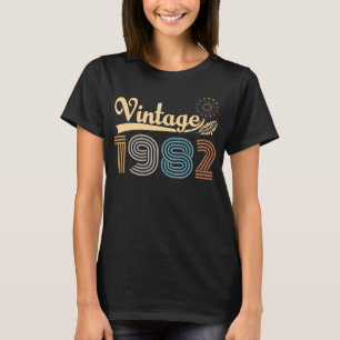 T-shirt anniversaire vintage de 1982