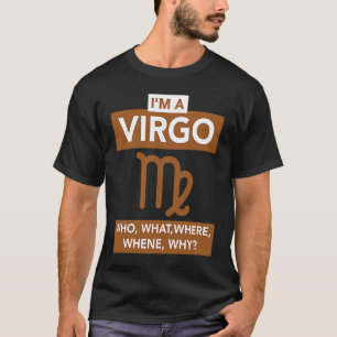 T-shirt Anniversaire Virgo Astrologie Astrologie Anniversa