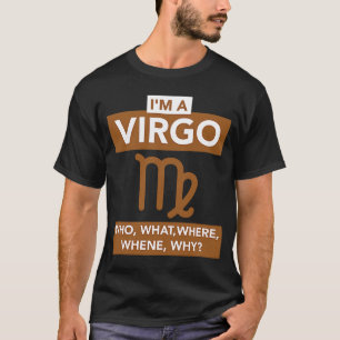T-shirt Anniversaire Virgo Astrologie Astrologie Anniversa