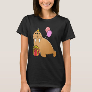 T-shirt Anniversaire Walrus pour Amoureux des animaux mari